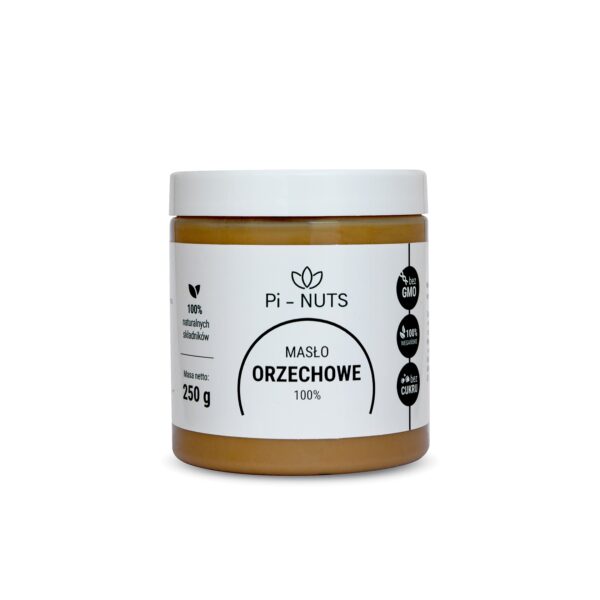 Pasta z orzechów arachidowych masło orzechowe 100% 250g