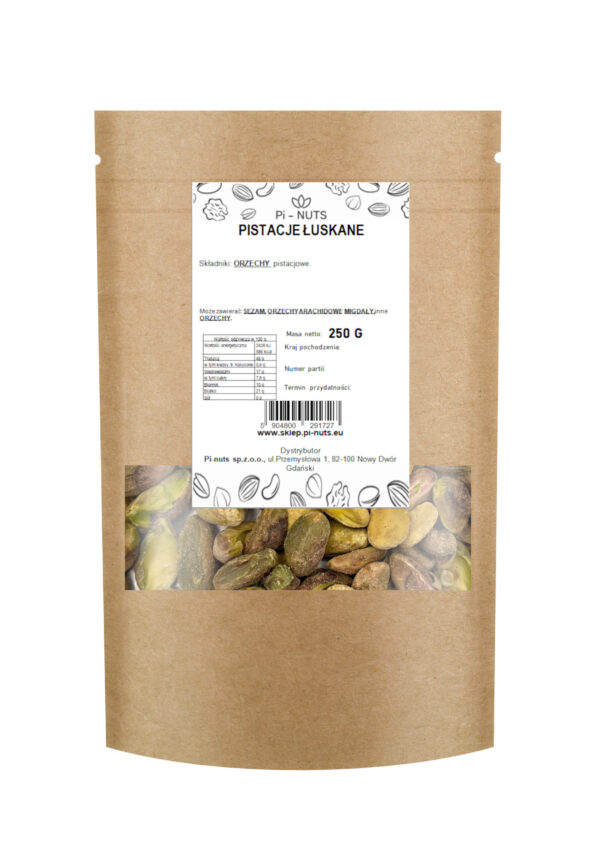 Pistacje łuskane USA 250g - obrazek 2