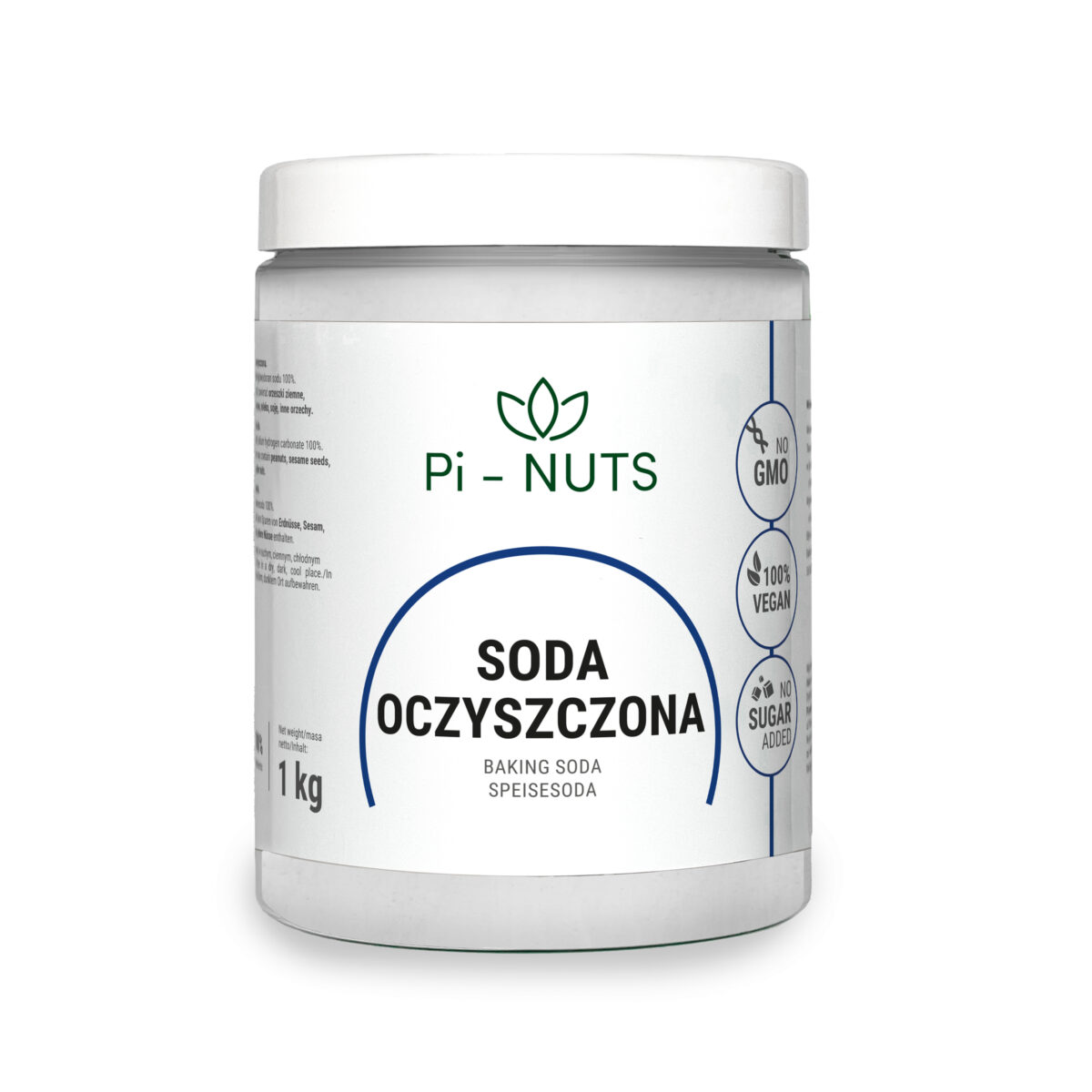Soda oczyszczona w słoiku 1 kg - uniwersalny produkt do wypieków i domowych zastosowań. Czysta i wydajna