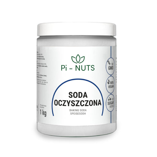 Soda oczyszczona w słoiku 1 kg - uniwersalny produkt do wypieków i domowych zastosowań. Czysta i wydajna