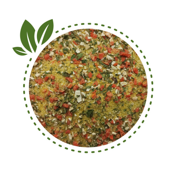 Uniwersalna mieszanka do zup, sosów i dań jednogarnkowych Bogaty, naturalny smak bez sztucznych dodatków Doskonała do mięs, warzyw, ryżu i makaronów Wzmacnia aromat potraw i podkreśla ich głębię