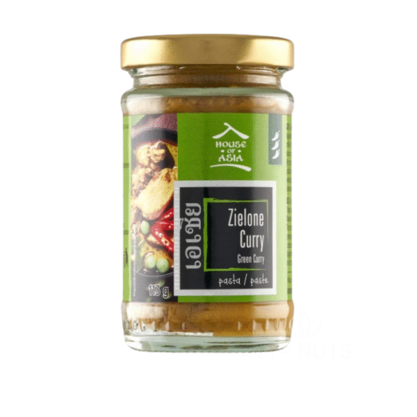 pasta curry zielona