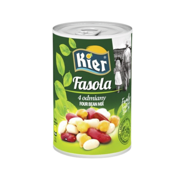 Fasola w puszce 4 odmiany, Kier