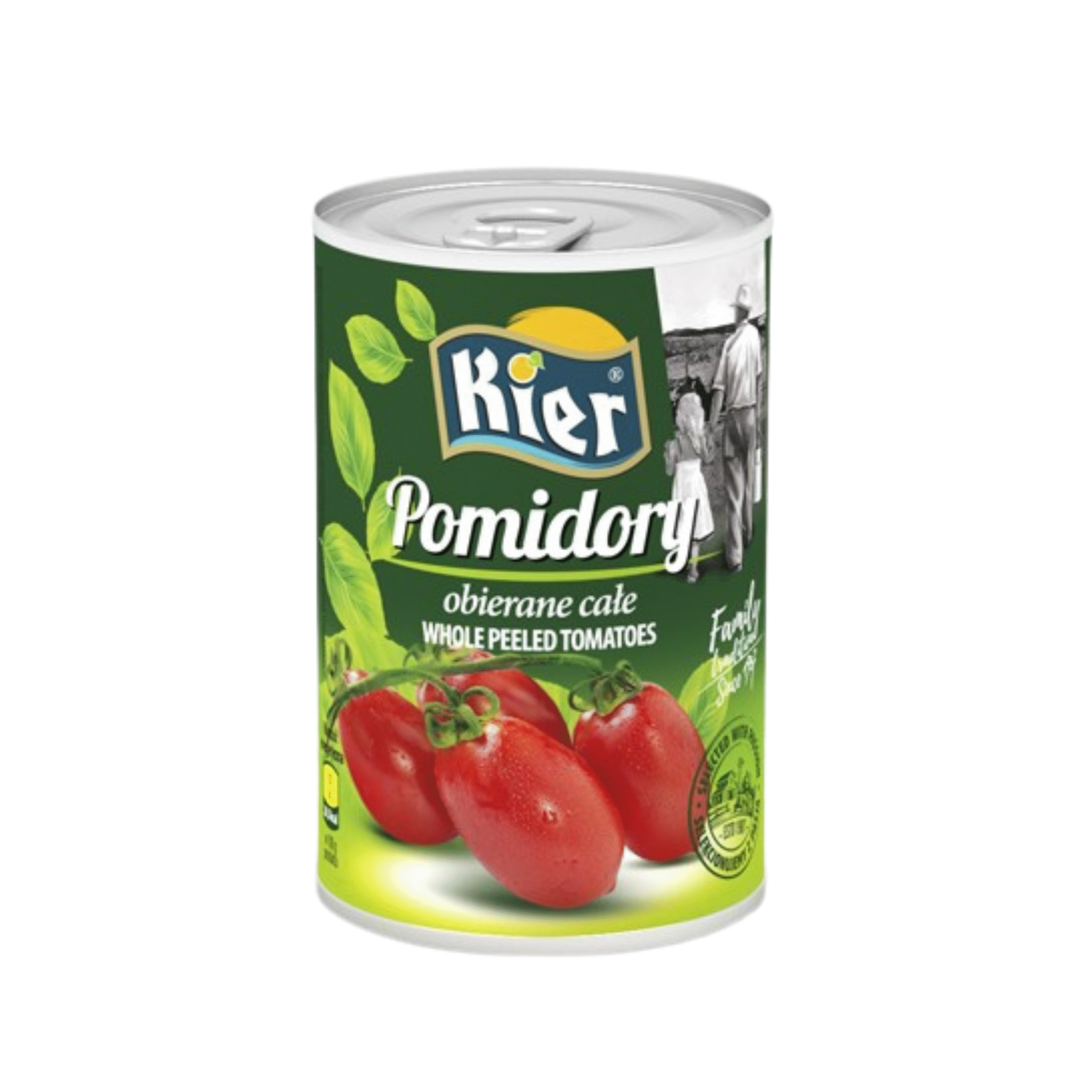 Pomidory obrane całe, idealne do dań włoskich Pomidory obierane całe 400 g – soczyste i aromatyczne, gotowe do zup, sosów i dań włoskich.