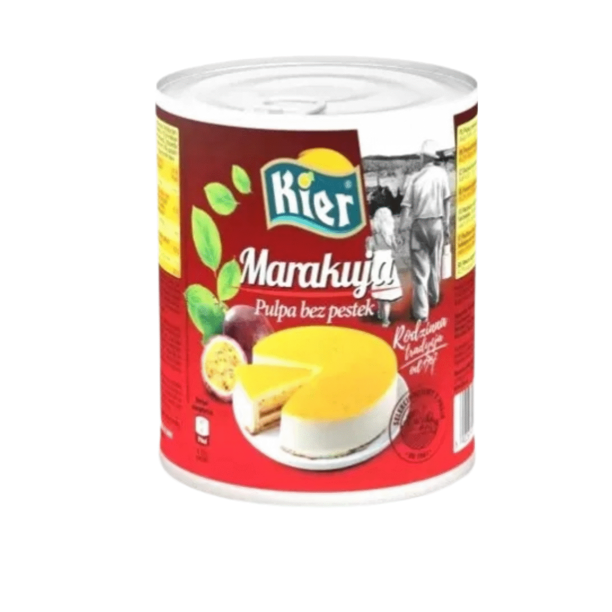 Pulpa marakuja bez pestek 825 g -egzotyczna świeżość w każdej porcji