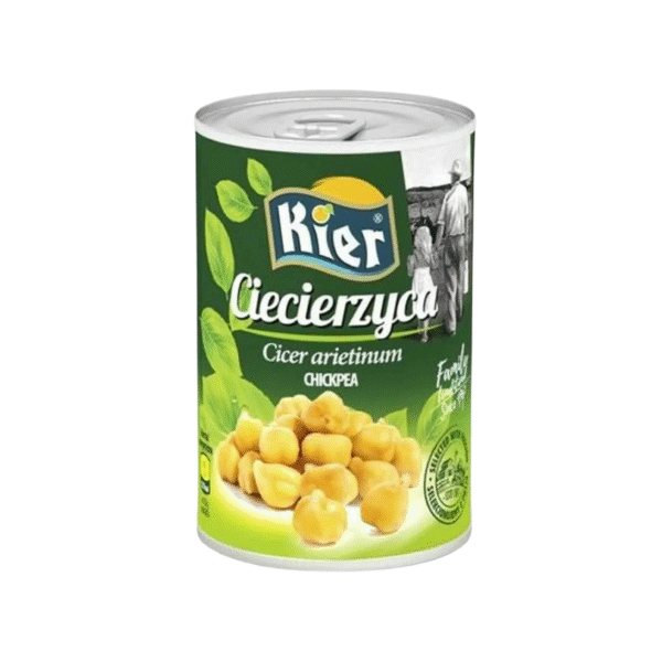 Naturalnie ugotowana ciecierzyca w puszce Kier