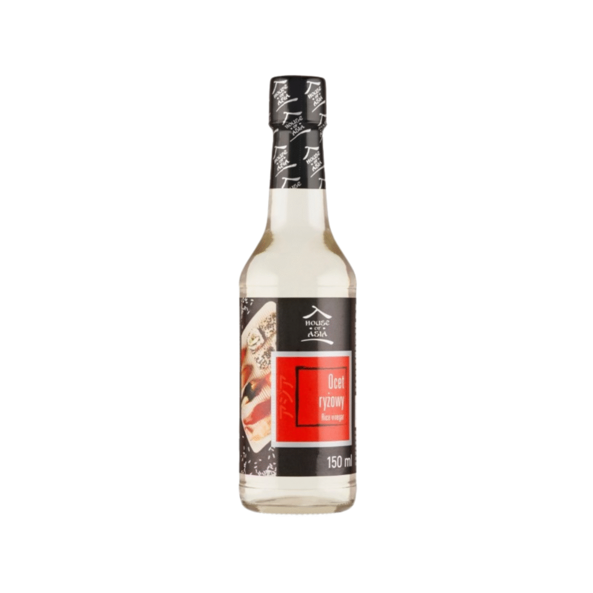 Delikatny ocet ryżowy 150 ml – idealny do sushi, sałatek i marynat. Naturalny smak w praktycznej butelce.